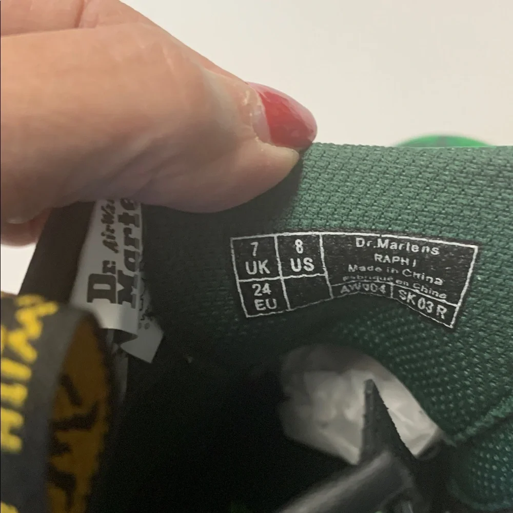 NWT Doc Doctor Martens Teenage Mutant Ninja Turtles Kids/Toddler Boots size 8